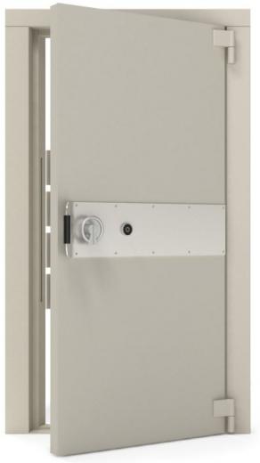 Porte blindée chambre forte RVD 3 serrure à clé