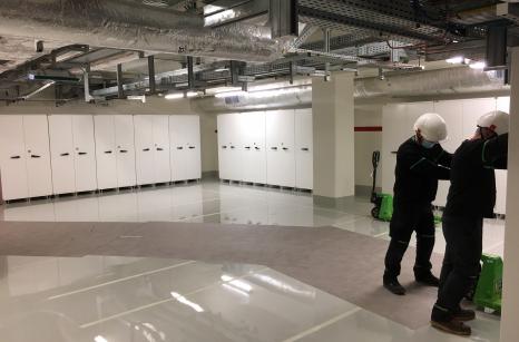 SA 990 armoire ignifuge avec socle 62 unitées livrées à un client en nord de la France