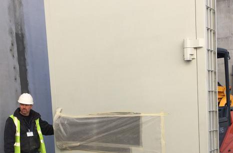 Porte blindée pour chambre forte sur mesure